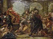 Giovanni Battista Gaulli Called Baccicio Continence of Scipio France oil painting artist